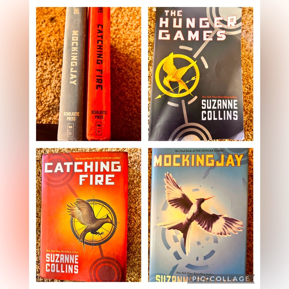 (3 total books) HUNGER GAMES TRILOGY FIRST EDITION 1,2,3